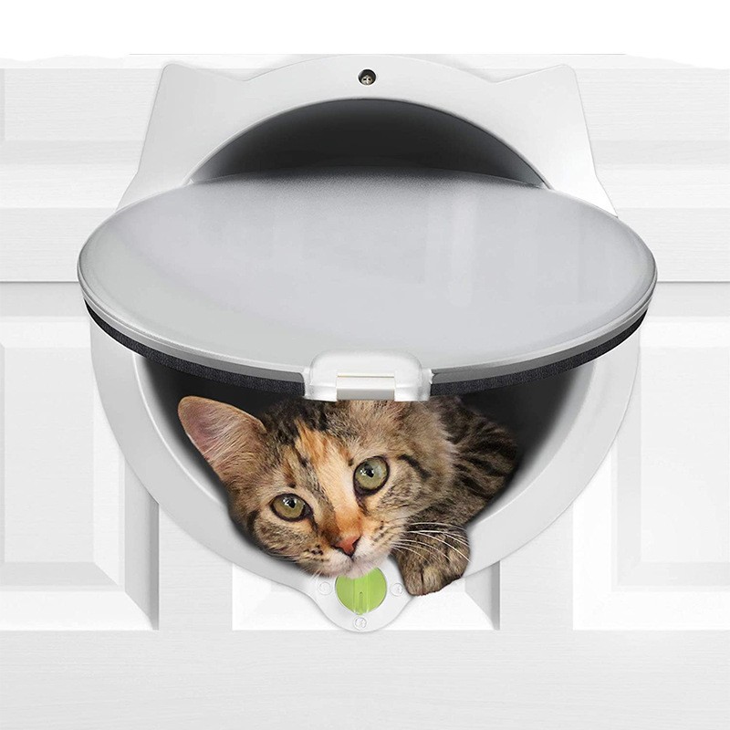 Новый зоомагазин Jingle Cat, дверь со свободным доступом, дверь для домашних животных, питомник для кошек, дом для домашних животных