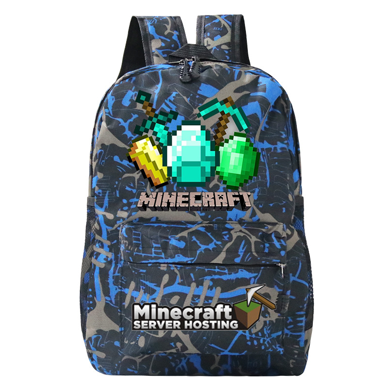 Minecraft My World Game Peripheral Print Beals Beald Sag -Cross -Bordder Hot Share Elementarary и Middle School Schools Schoolbers