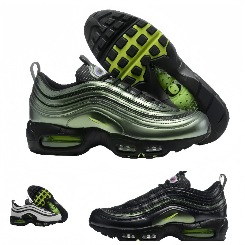 莆田 Обувь AirMax95/97DivisionStreetx кроссовки на воздушной подушке мужская спортивная обувь трансграничная
