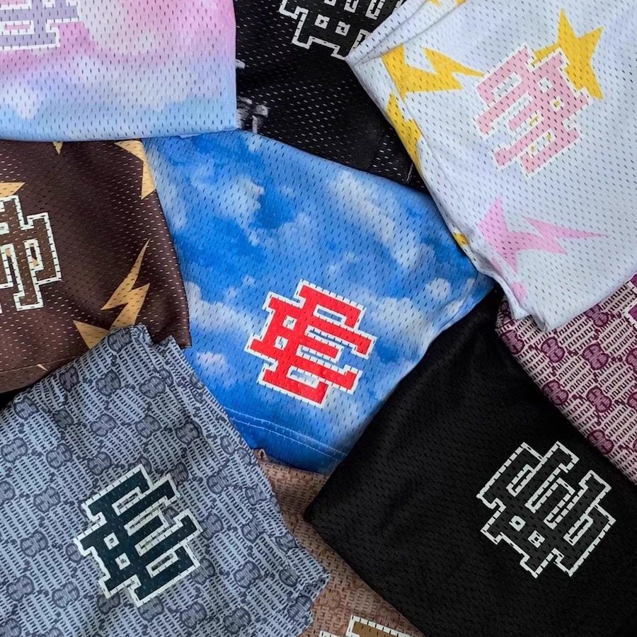 Американский стиль ericemanuel ee print shorts print the logo логотип Sweat Ant