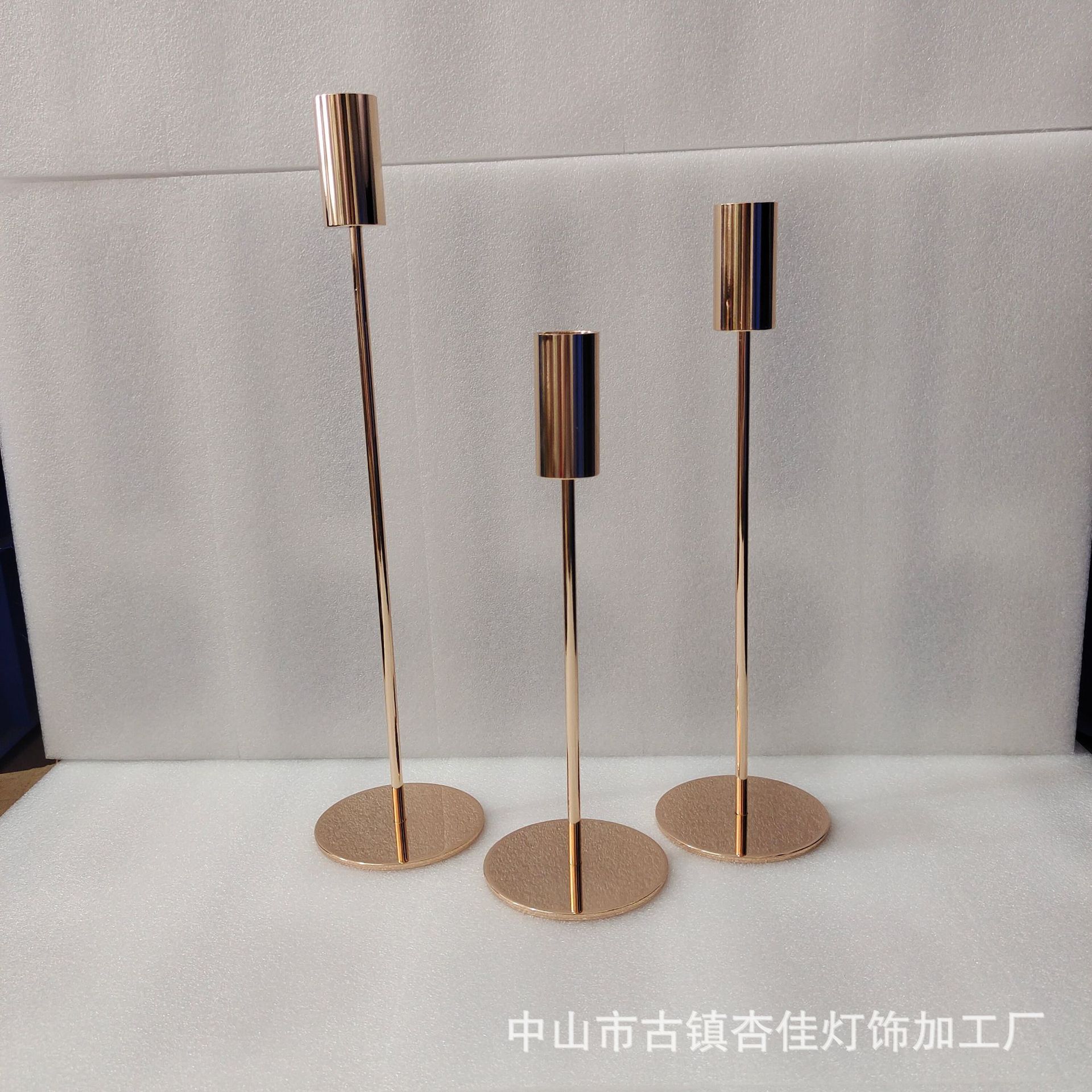 AMA Gold, European и American Metal Iron Candlestick Свадебные реквизиты