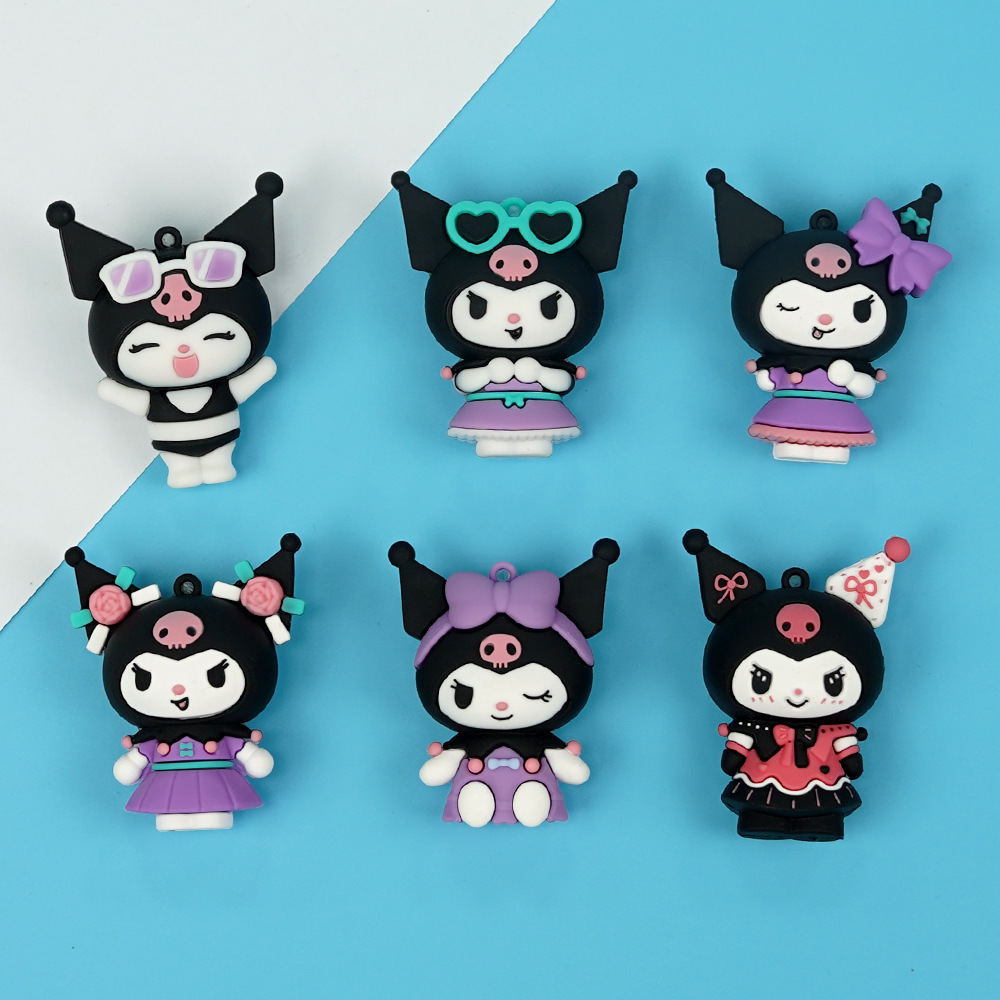 Sanrio, креативный брелок, фигурка, подвеска, кукла, подарок на день рождения
