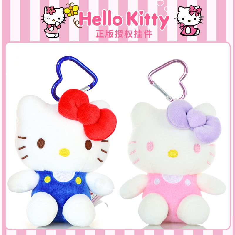 Sanrio, Hello Kitty, hello kitty, оригинальная плюшевая подвеска, кукла, брелок, украшение на сумку