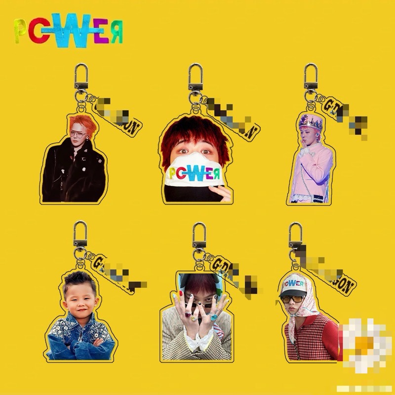 GD G-Dragon Mama Live Photo То же самое акриловый кулон для ключей для альбома, чтобы подарить друзьям друзья