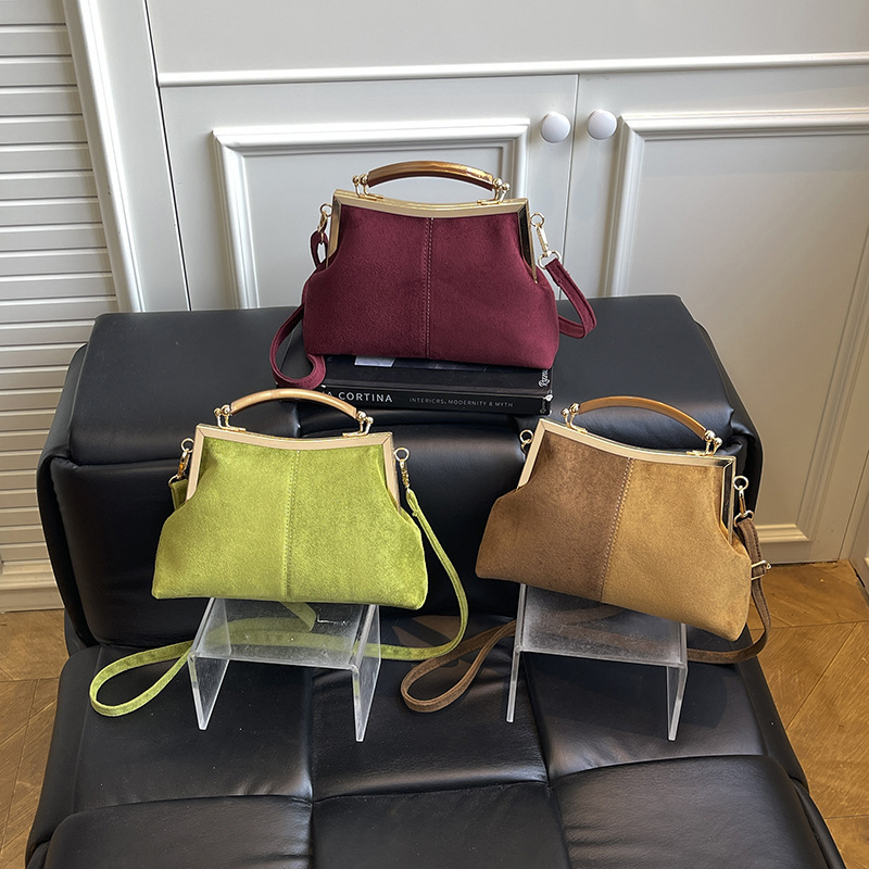 Ретро матовая сумка через плечо, портативная сумка на одно плечо, премиум класс