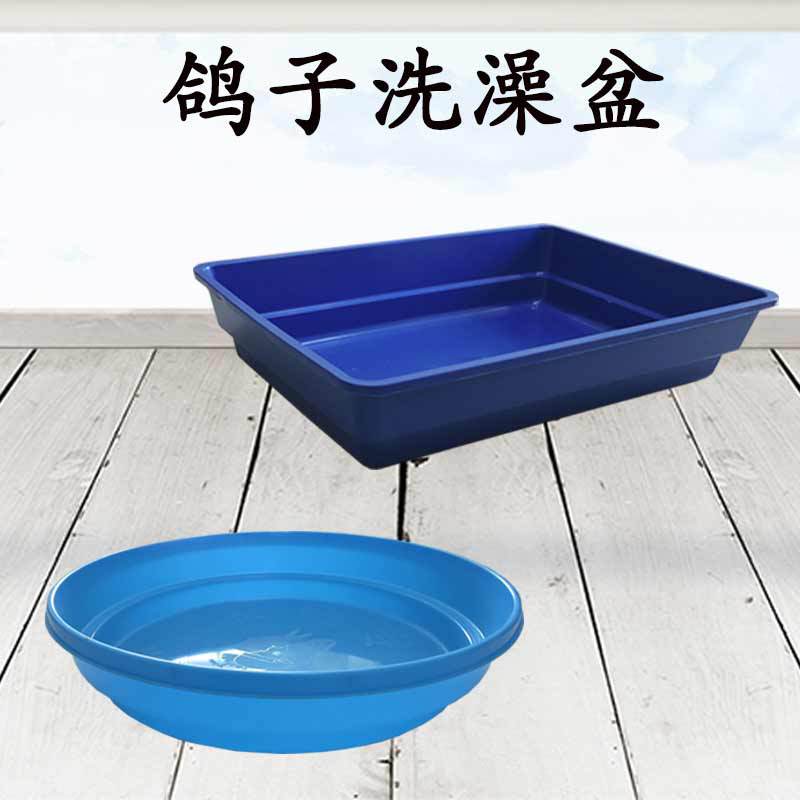 赛鸽信鸽大号澡盆 鸽子洗澡盆浴盆鸽子用品用具鸽具栖架站架