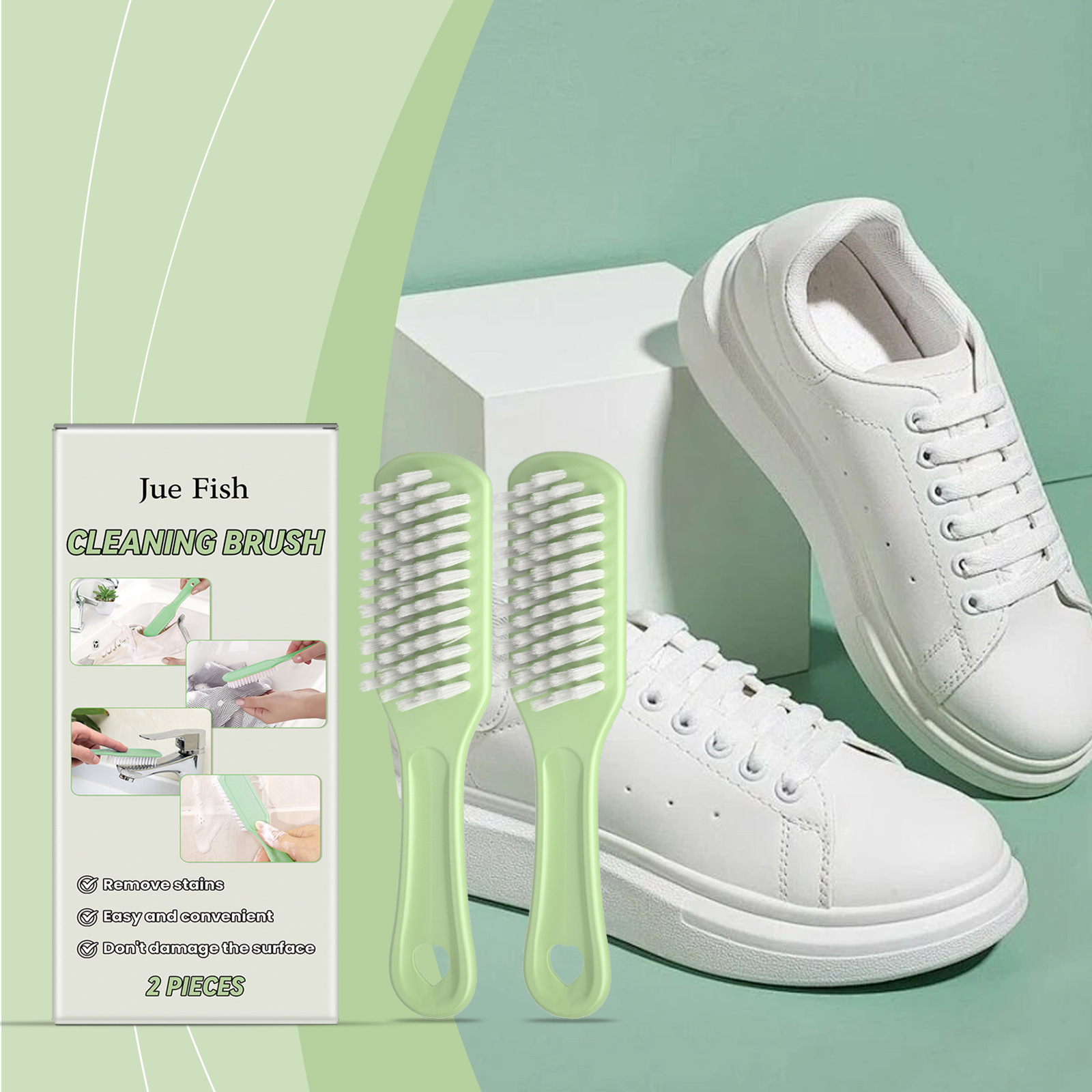 JUE FISH Гигиеническая мягкая щеточка для домашнего использования
