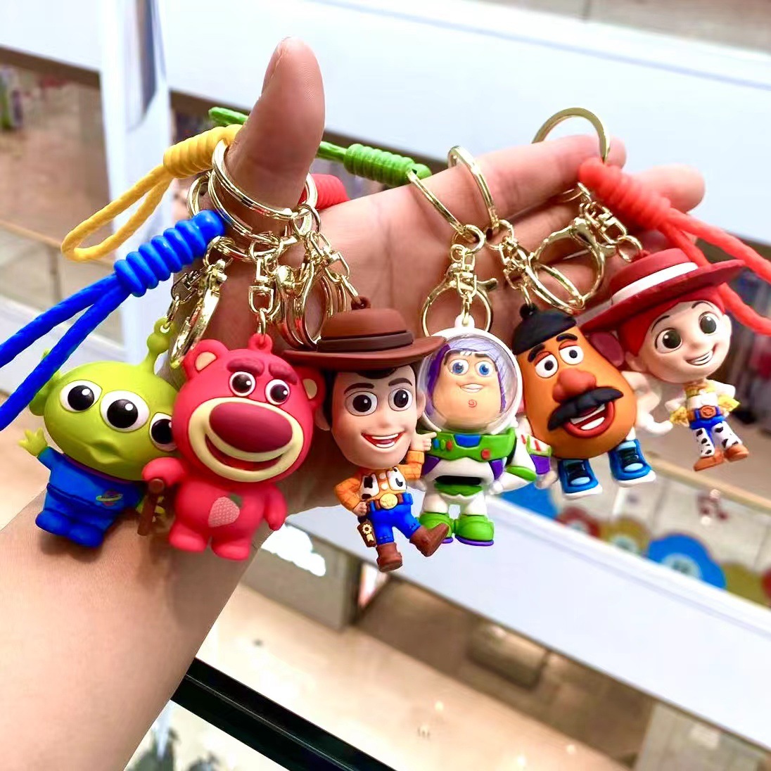 Плетеная игрушка, брелок, клубника, изысканная подвеска, украшение на сумку