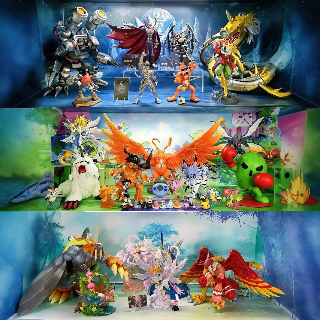 ZF Digimon Series Гаруру Греймон Ангел Клоун Император Гаруда Омега Фигурка морского льва Модель