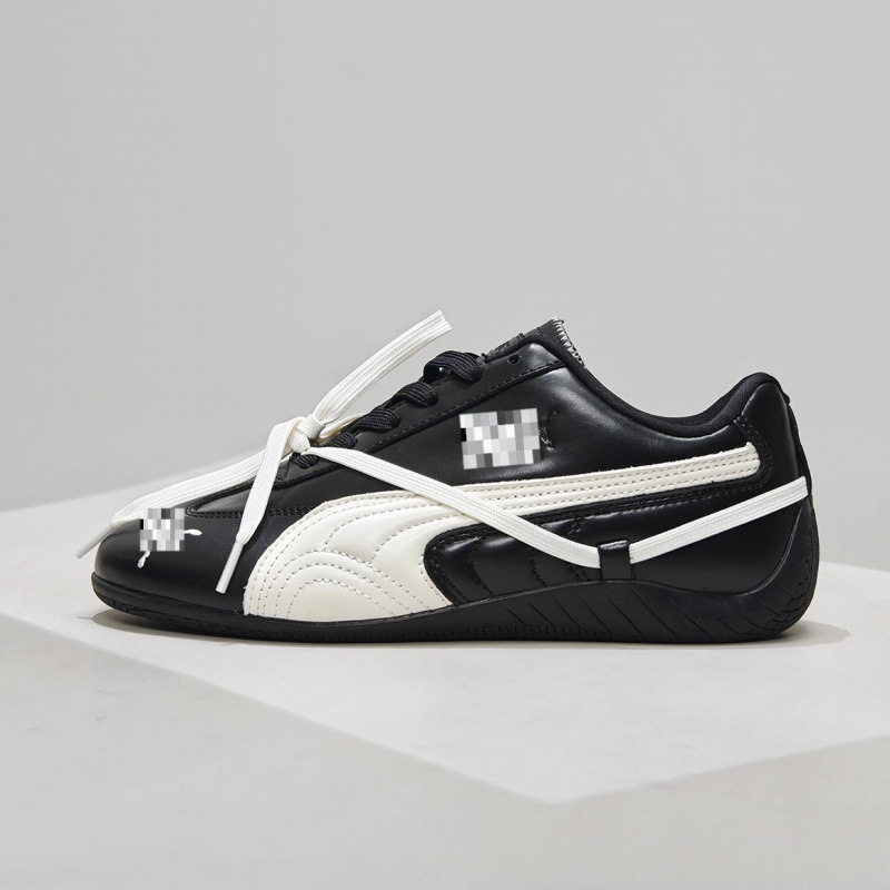 Чистые оригинальные гоночные кроссовки PM Puma Speedcat Rose Park Caiying с трансграничным бантом на тонкой подошве