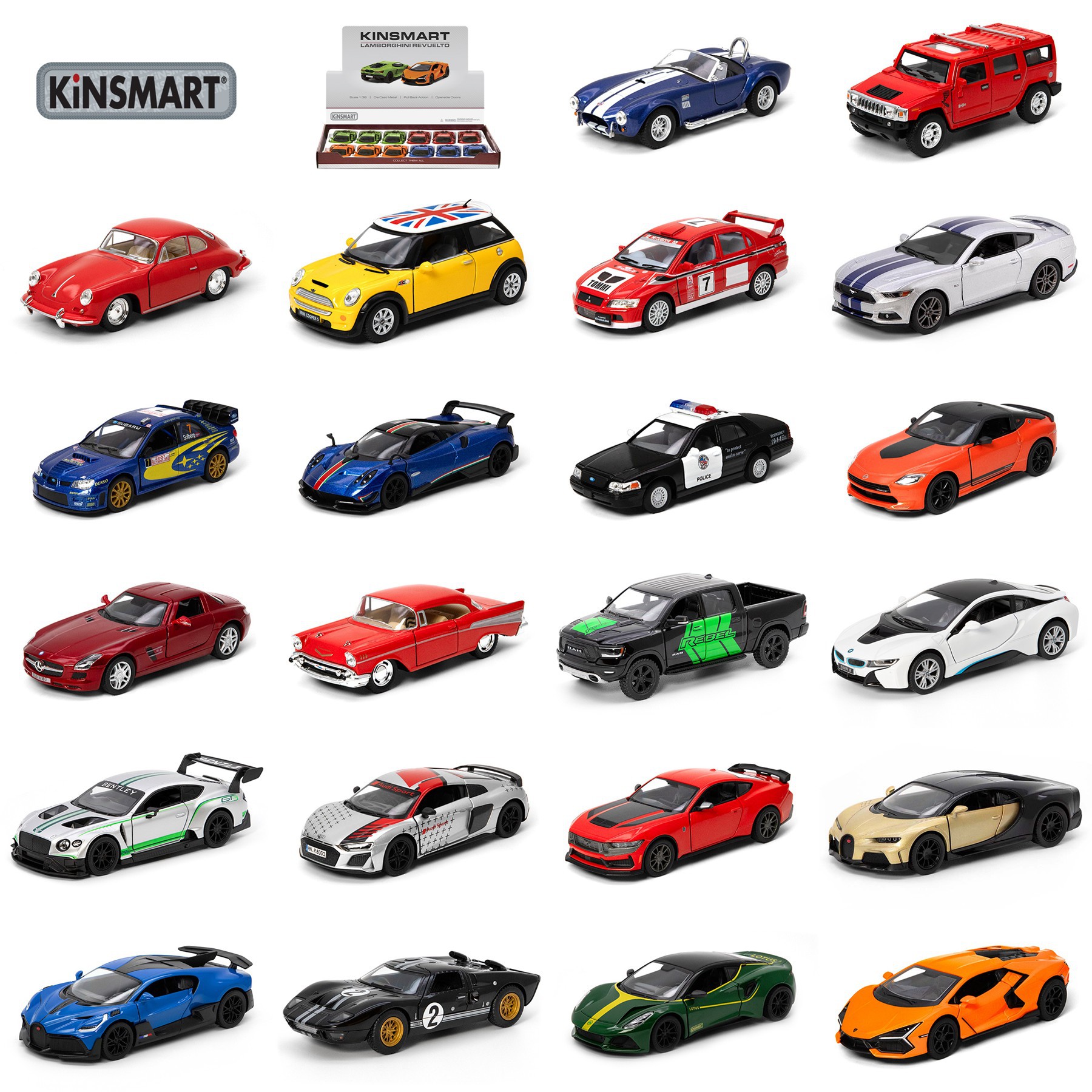 KiNSMART Игрушка, модель автомобиля, классический гоночный автомобиль, игрушечная машина, 5 дюймов, масштаб 1:36