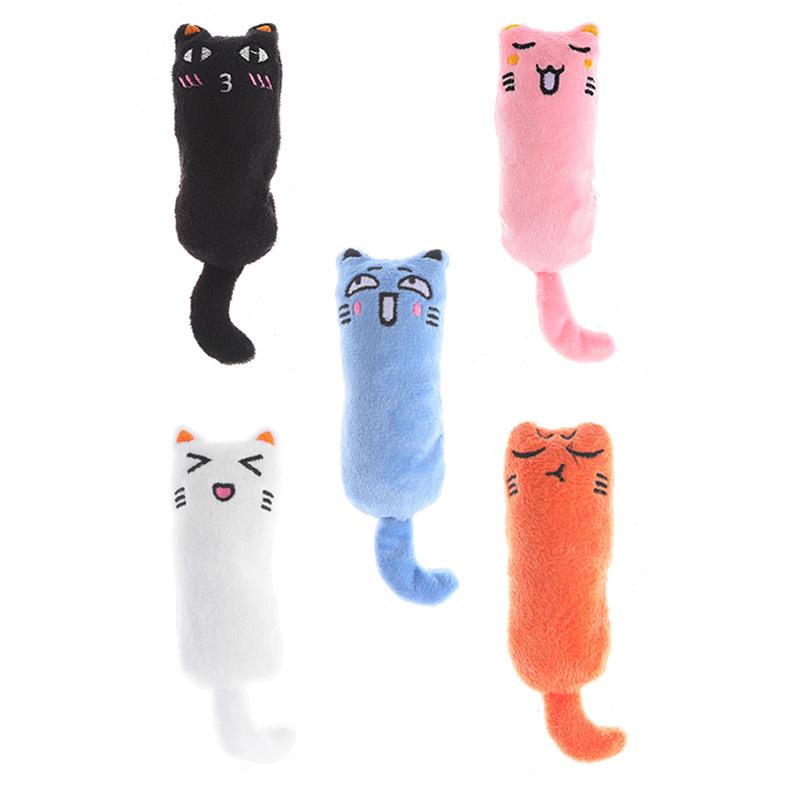 Мятная плюшевая интерактивная игрушка, кот