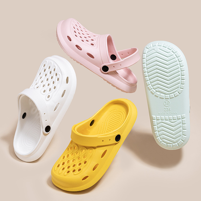 启达顺 (Оптовые продажи), летние тапочки в стиле Crocs, пляжная обувь подходит для мужчин и женщин для плавания, для влюбленных