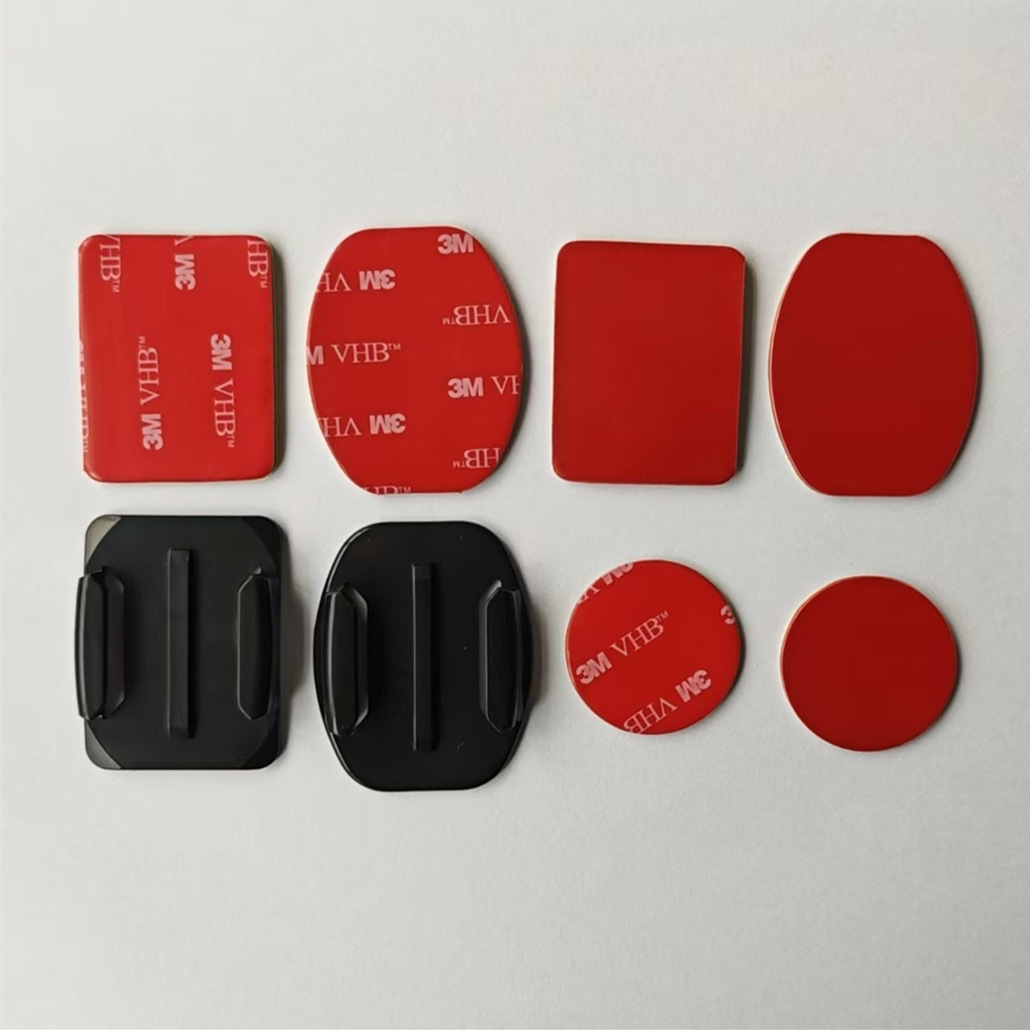 GoPro Dji Shan Dog Sports Accomance Accessories Изогнутая базовая базовая шлем с фиксированным базовым 3M Клейк Клей
