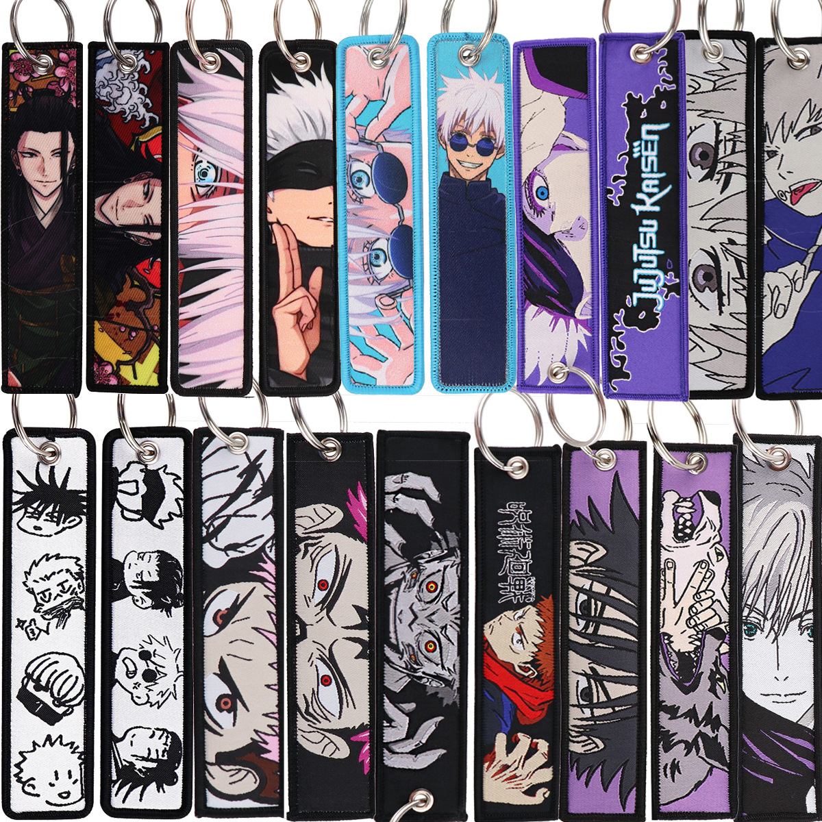 Магическая битва (Jujutsu Kaisen), брелок, ремешок для офиса, ткань, аксессуары, подвеска