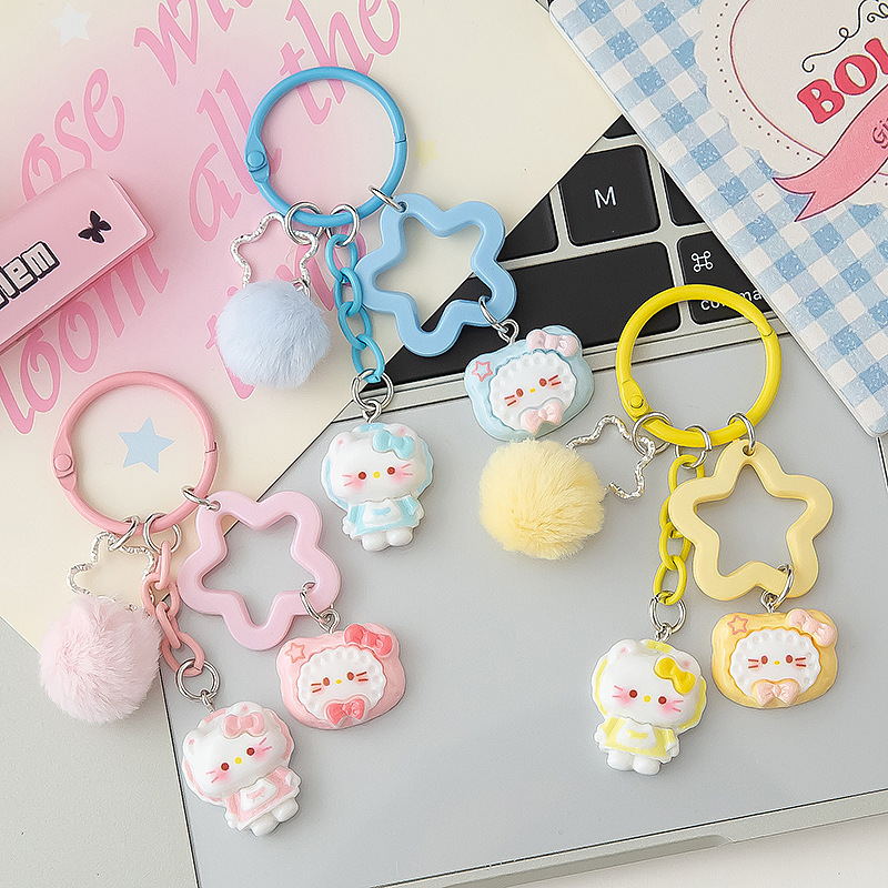 Sanrio, мультяшный брелок, сумка, школьный рюкзак, аксессуар на рюкзак, подарок на день рождения
